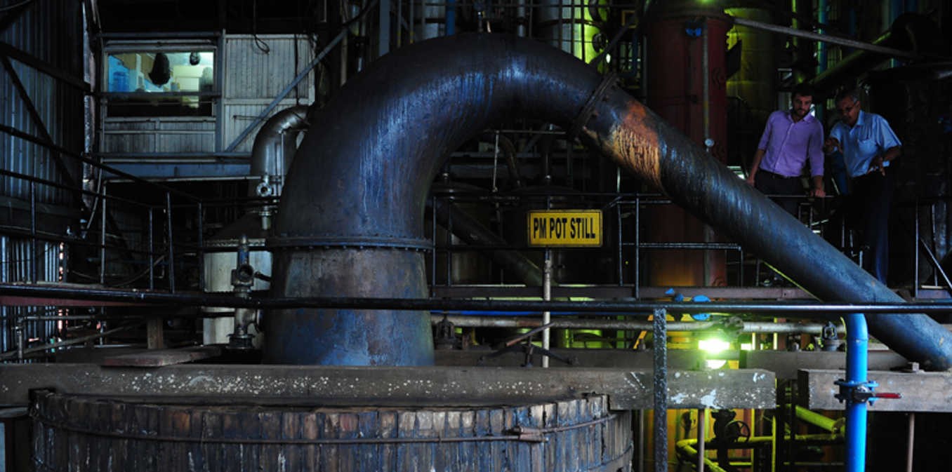 Port Mourant Double Wooden Pot Still